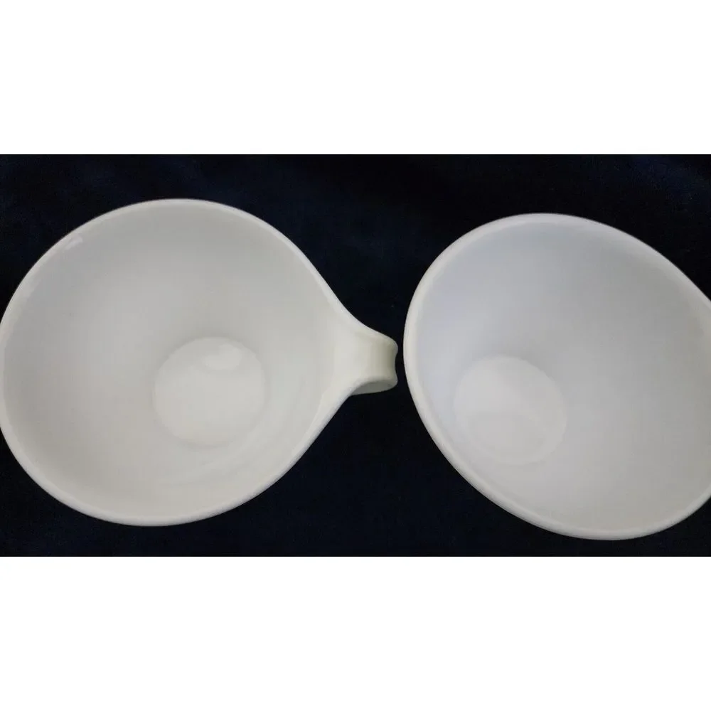 CORELLE WOODLAND HOOK HANDLE‎ CUPS [2] VINTAGE COFFEE TEA